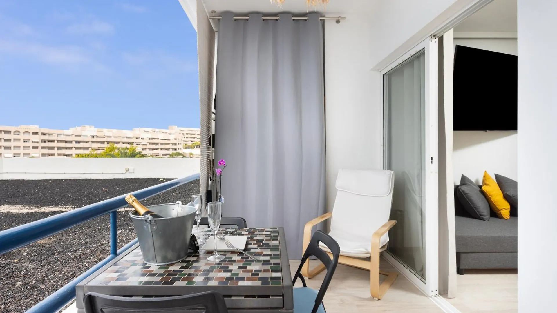 Precioso Estudio Con Vistas Al Mar En Costa Adeje 0*, אדחה ספרד